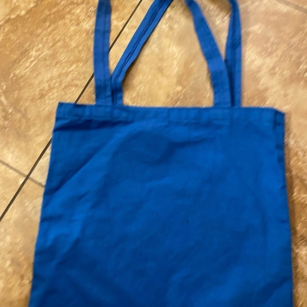 Printed Pepsi blue cotton tote Good Condition - Picture 4 of 8